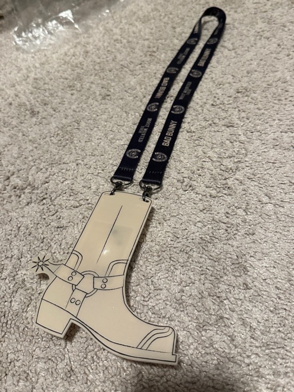 Bad Bunny Most Wanted Tour Lanyard